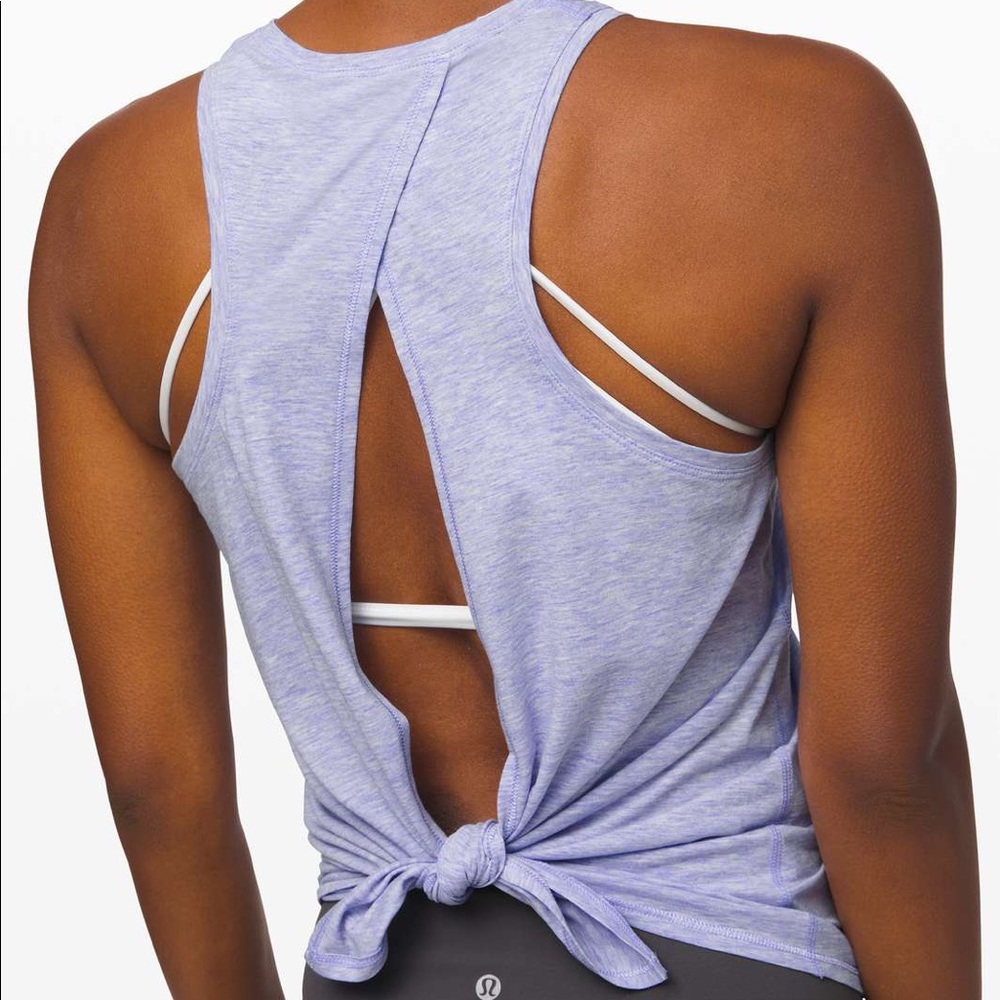 Lululemon all tied up tank 2 lavender NWT